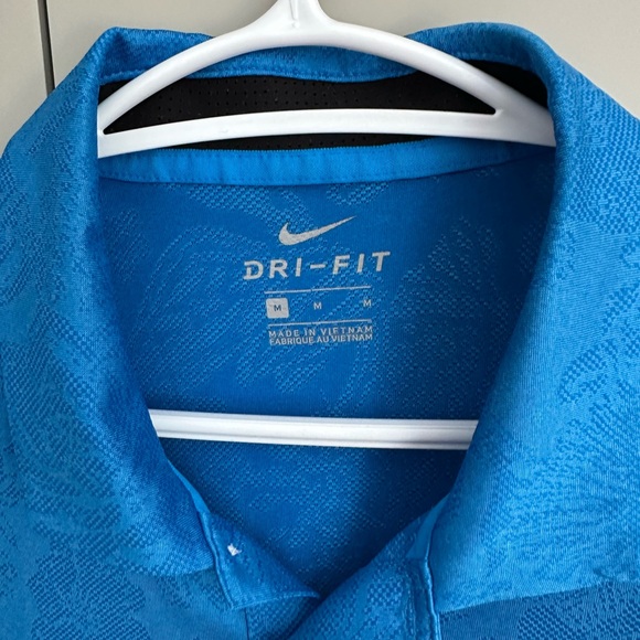 Nike Blue Performance Polo Shirt - Picture 3 of 3